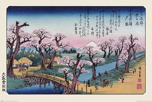 Poster japan hiroshige - poster,
