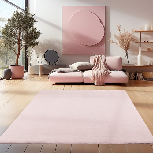Kurzflor einfarbig teppich - kurzflor,