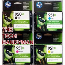 4-PACK HP GENUINE 950XL BLACK