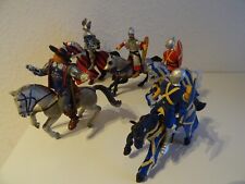 5 Aufstellfiguren Ritter/Pferd