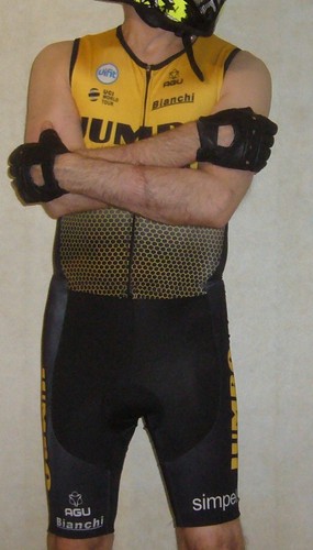 Skinsuit cycling suit