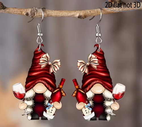 Weihnachtsohrringe nicolaus - weihnachtsohrringe,