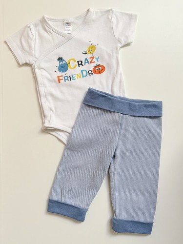 Baby outfit crazy friends - baby,