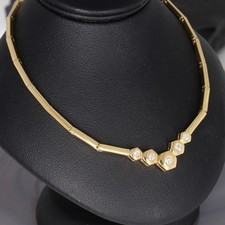 Wert 4590 € Brillant Collier