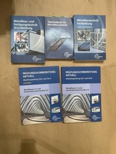 Metallbauer Konstruktionsmechaniker Fachbücher Set 5x Europa-Lehrmittel