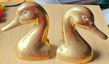 1 Paar Buchstützen Messing