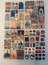 Konvolut 4 Planet - Verlag  Bögen  Glanzbilder, Oblaten, Stammbuchbilder top!!!