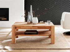 Massivholz Couchtisch