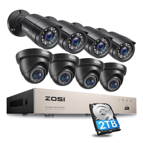 Zosi 5mp lite 8ch dvr - 5mp, 1080p