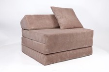 Cord-Schlafsofa Klappmatratze