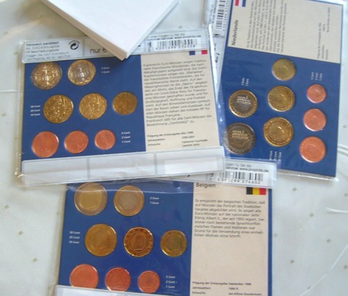 Euro erstausgabe sätze aus - ,