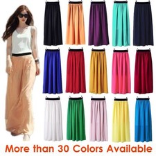 Damen Maxirock Doppellagig