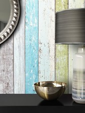 NEWROOM Vliestapete Blau Grün