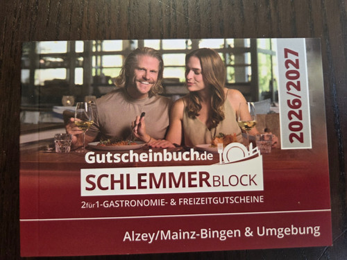 Gutscheinbuch/Schlemmerblock
