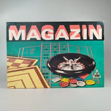 Spika Spieleset – Roulette, Schach & Mühle, Holzbrett