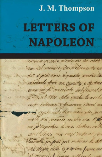 Letters napoleon m - letters,