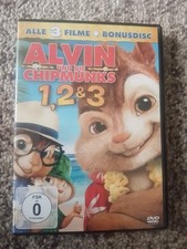 Alvin und die Chipmunks DVD Teil 1,2,3