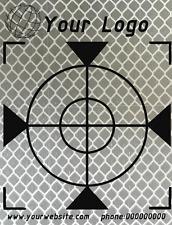Mass angefertigt Reflex Zielmarken Mit Logo 60mm 500 Stück , Total Station, GPS