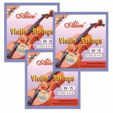 Violinen, Geigen, Saiten -3Satz-Markenqualität,Stärke 010-029,auch für E-Geige!