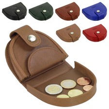 Leder Herren Geldbörse Schütter Kleingeldbörse Münzbörse Schüttbörse Leder 114