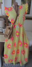 Italy Sommer Kleid Maxikleid