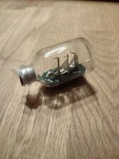Für Setzkasten  Flaschenschiff Klein ca. 20 Jahre alt 