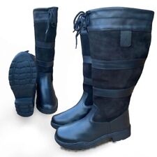KTY Landstiefel BREITE & EXTRA BREITE PASSFORM Leder ""wasserdicht"" - Reiten Wandern usw.