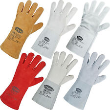 Schweißerhandschuhe Leder Hitzeschutzhandschuhe Lederhandschuhe Mig Mag