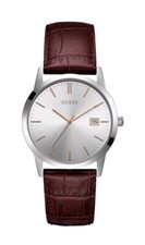 Guess Uhr Armbanduhr Herren Camden W0998G2 Braun Silber NEU UVP 159,95 Geschenk