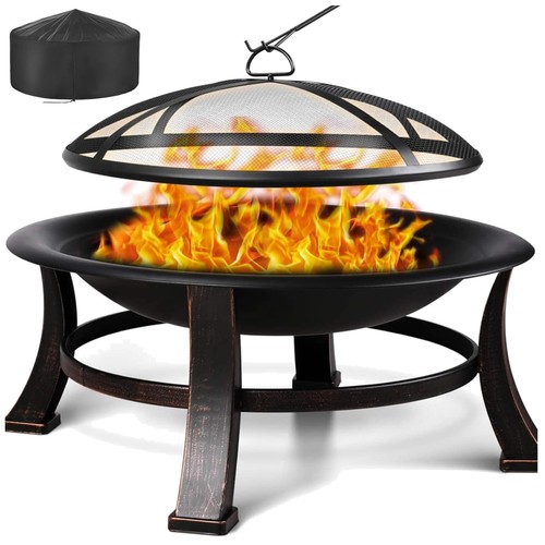 Feuerschale eisen 76cm - feuerschale,