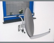 EasyMount Halterungssystem - Fensterhalterung für Sat-Antenne