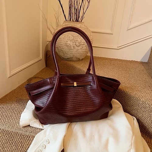 Vintage gewebte tragetasche - vintage,