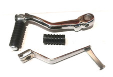 Kickstarterhebel Kickstarter mit Gummi MZ ETZ 250 251 301 TS 250 250/1 Chrom