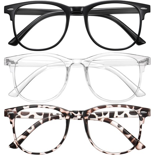 3er pack runde lesebrille - 3er,