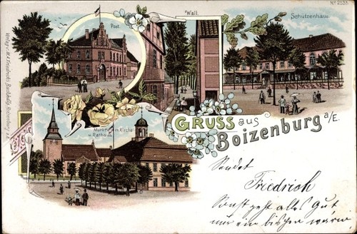 Litho boizenburg der - boizenburg, an