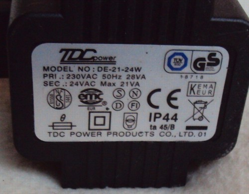 24w netzteil adapter 24v - de-21-24w,