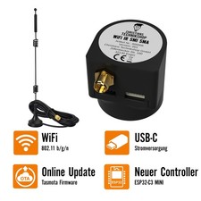 WiFi IR Lesekopf V32 Stromzähler Smart-Meter Tasmota – 9dBi externe Antenne