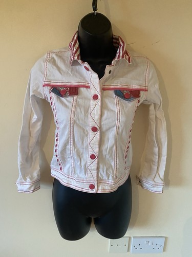 Weiße jeansjacke alter 10 - alter, 9/10