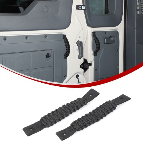 Black rear tailgate handle - black,