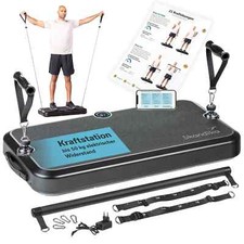 Skandika Kraftstation Smart Training Station 50 kg Seilzug Home-Gym Neu