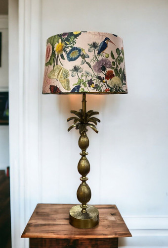 Große tischlampe fuss - große, palme