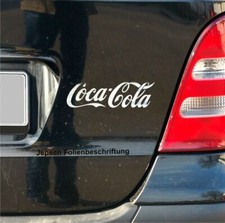 2x Aufkleber Coca Cola 12cm für Kühlschrank Auto Tür Fenster... Farbauswahl