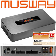MUSWAY D8v3 600 Watt 8-Kanal Verstärker mit 10-Kanal DSP Auto Endstufe digital
