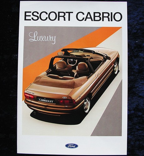 Ford escort cabriolet luxury - cabriolet,