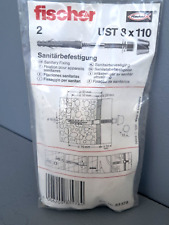 Fischer Sanitär-Befestigungssatz Abdeckkappen UST 8x110 chrom 83578 Ersatzteil