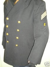 Kostüm Kapitän Jacke  Bw Colani Gr. S 46 mit Abzeichen Kurzmantel Bootsjacke