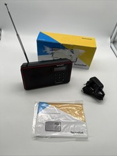 TechniSat TECHNIRADIO 2 DAB+ UKW Digitalradio tragbar schwarz/rot