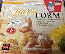 Hasen Backform Zenker Hase Kuchenform Osterhase Metall Backen Kuchen Hasenback