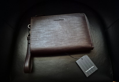 Ermenegildo zegna clutch - zegna,