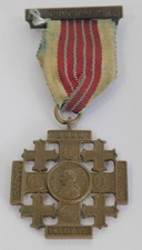 Jerusalem Pilgerkreuz Medaille